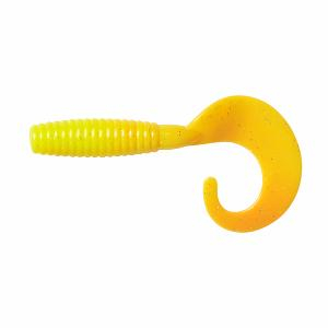 DAM Grup Curl Tail 5,5cm Yellow/Silver