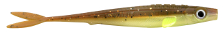 SPRO Iris V-Power Softlure UV 10 cm Brown Chartreuse