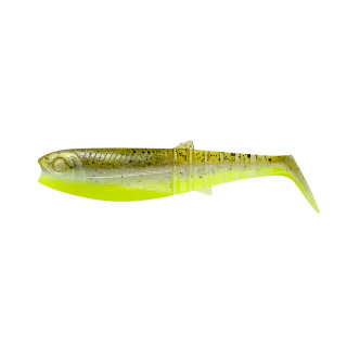 Savage Gear nástraha Cannibal Shad 10cm 9g - Green Pearl Yellow