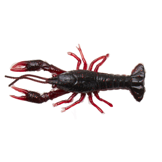 Savage Gear nástraha NED Craw 6.5cm 2,5g Floating 4 ks - Black & Red