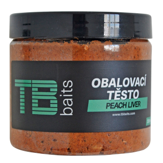 TB Baits Obalovací Pasta 200ml Peach Liver