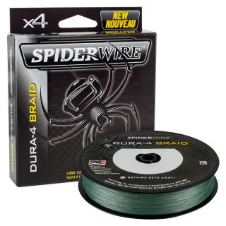Spider Wire® Pletená šňůra Dura-4 300m Moss Green