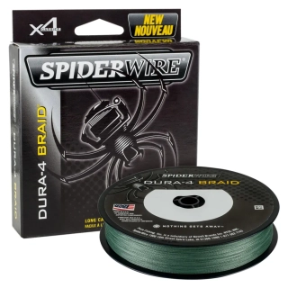 Spider Wire® Pletená šňůra Dura-4 150m Moss Green