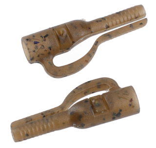 Mikado závěska Safety Clip - Lead Clip With Pin Camo - 10ks