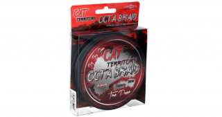 Pletená šňůra - CAT TERRITORY OCTA BRAID 1.0 Zelená 30M Nosnost: 132.00kg