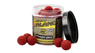 CSV Boilies Balanc - 120 g/25 mm Přírodní játra
