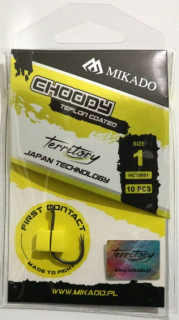 Háčky - TERRITORY potažené T - CHOODY 10 ks vel. 4