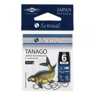 Háčky SENSUAL - TANAGO BN lopatka - 10 ks vel. 8