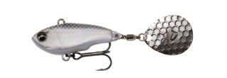 Savage Gear Fat Tail Spin 8cm 24g White Silver