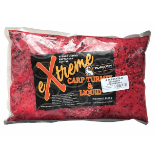 Poseidon Baits Extreme Carp turmix&liquid 1500g Jahoda