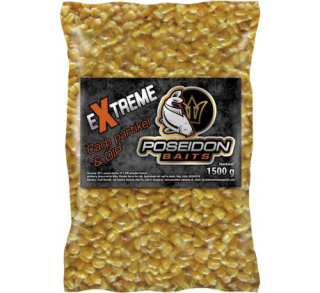 Poseidon Baits Vařená kukuřice v dipu 1500g Jahoda