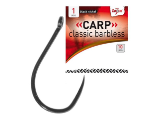 Carp Zoom háčky Carp Classic Barbless - 10 ks/vel. 2