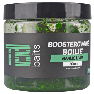 TB Baits Boosterované Boilie Garlic Liver 120g Ø24mm
