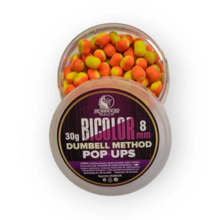 Poseidon Baits Bicolor Dumbell POP-UP 8mm 30g - Med