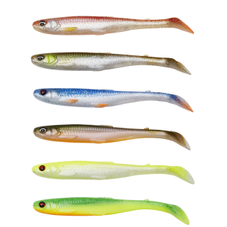 Savage Gear nástraha Slender Scoop Shad 11cm 7g - Olive Pearl