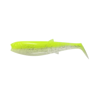 Savage Gear nástraha Cannibal Shad 6,8cm 3g - Fluo Yellow Glow