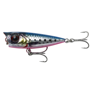 Savage Gear wobler 3D Minnow Popper 4,3cm 2,6g - Pink Belly Sardine PHP