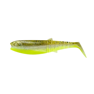 Savage Gear nástraha Cannibal Shad 8cm 5g - Green Pearl Yellow